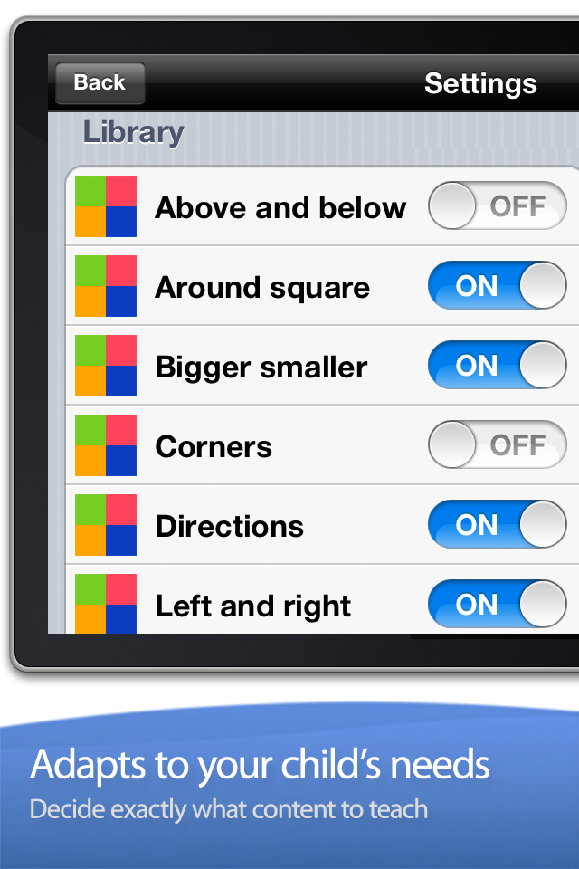 Kids Learning - Photo Touch Concepts - Educational App